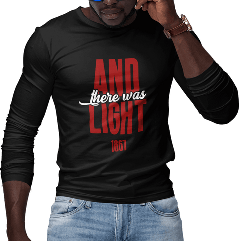 And There Was Light (Men's Long Sleeve)