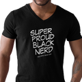 Super Proud Black Nerd (Men's V-Neck) - Rookie