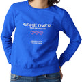 Game Over 2-Bit Arcade (Men's Sweatshirt)