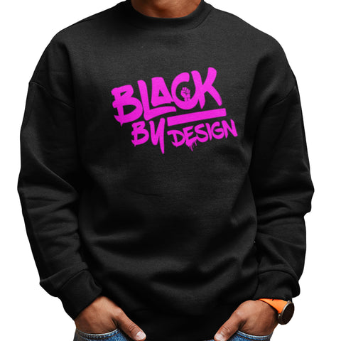 Black By Design (Men's Sweatshirt)