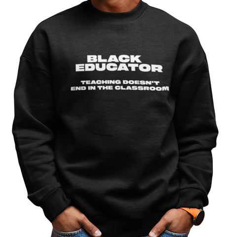 Black Educator (Men's Sweatshirt)