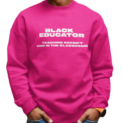 Black Educator (Men's Sweatshirt)