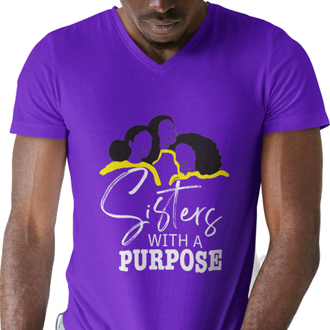 Sisters With A Purpose - (Men's V-Neck)