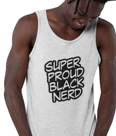 Super Proud Black Nerd (Men's Tank)